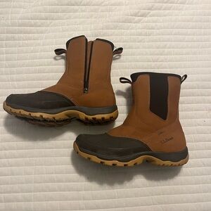 L.L. Bean Men's Tan and Brown Storm Chaser Boot